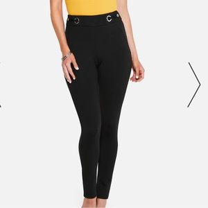 SEXY SILVER RING BEBE LEGGINGS